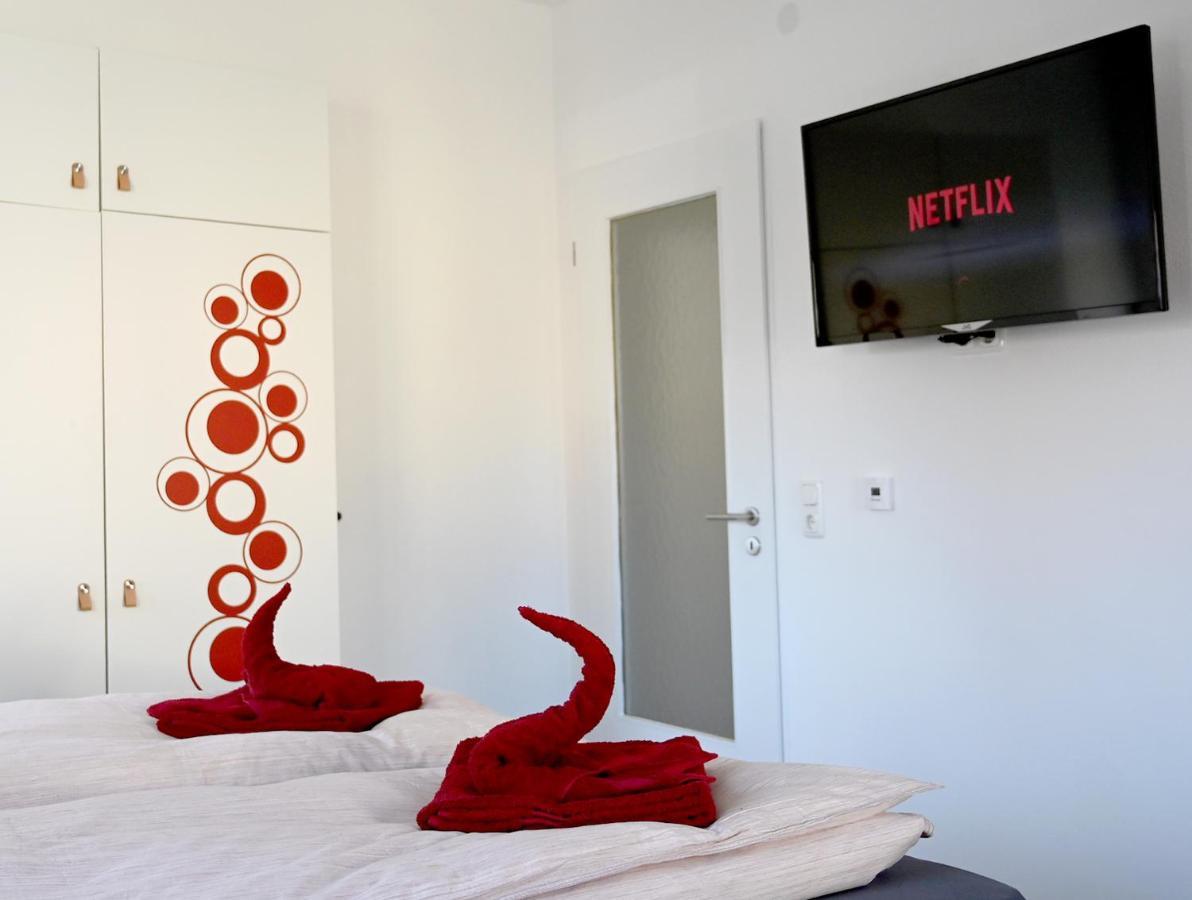 Gemuetliches Appartement Mit Netflix, Nespresso Und Boxspringbett اوغسبورغ المظهر الخارجي الصورة
